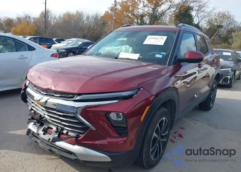 2025 Chevrolet Trailblazer Fwd Lt z USA, uszkodzony, nr VIN KL79MPSP4SB164760